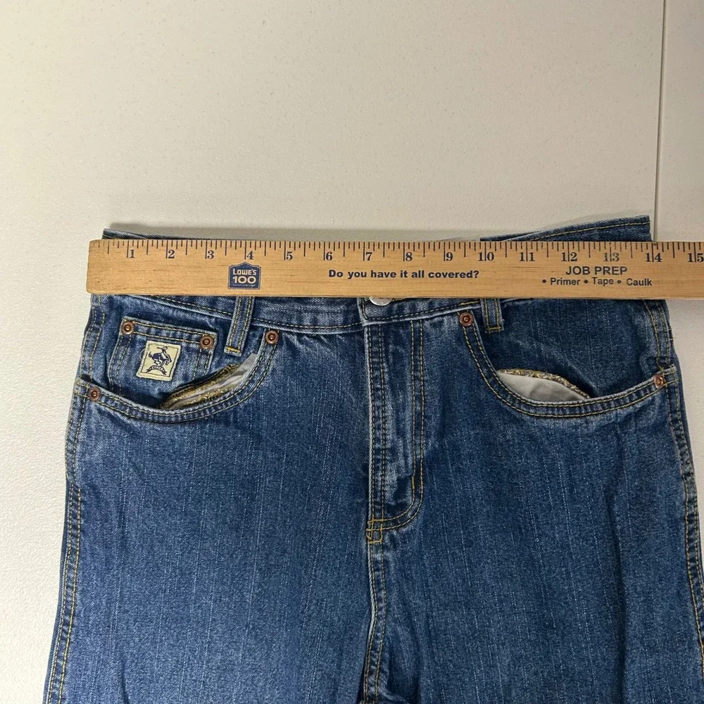Cinch Jeans Boys Size 16R Blue Medium Wash Straight Leg Western Denim 27x31
